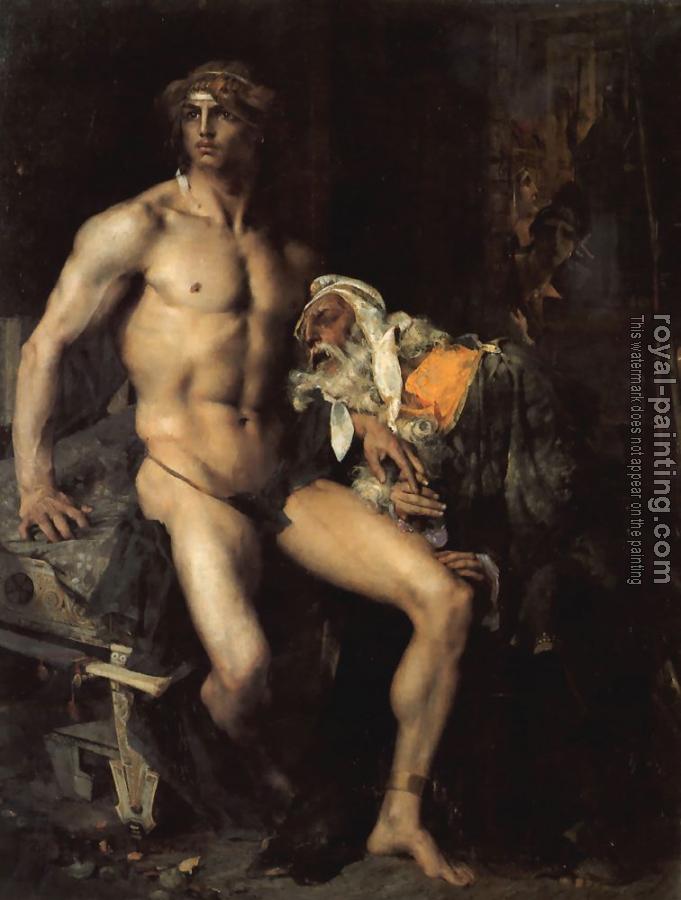 Jules Bastien-Lepage : Achilles and Priam